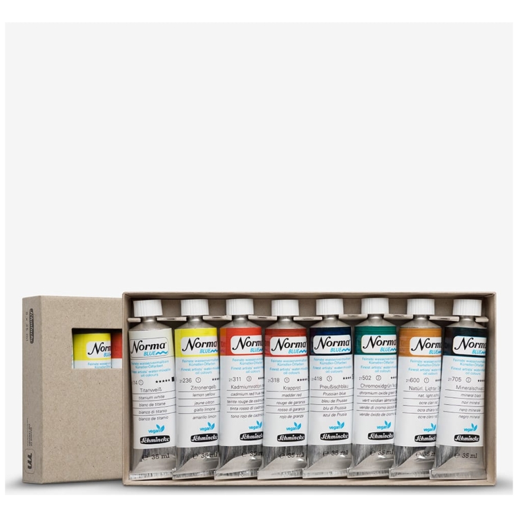 SCHMINCKE ΣΕΤ ΛΑΔΟΜΠΟΓΙΆΣ NORMA, 8 X 35 ML - Εικόνα 3