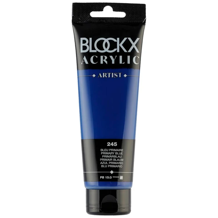 982182 BLOCKX ΑΚΡΥΛΙΚΟ ΧΡΩΜΑ PRIMARY BLUE 120ML 60245BXC - Εικόνα 1