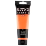 BLOCKX ΑΚΡΥΛΙΚΟ ΧΡΩΜΑ FLUO ORANGE TUBE120ML 60763BXC