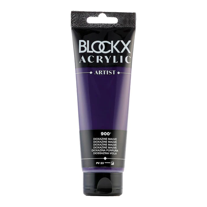 982229 BLOCKX ΑΚΡΥΛΙΚΟ ΧΡΩΜΑ DIOXAZINE MAUVE 120ML 60900BXC - Εικόνα 1