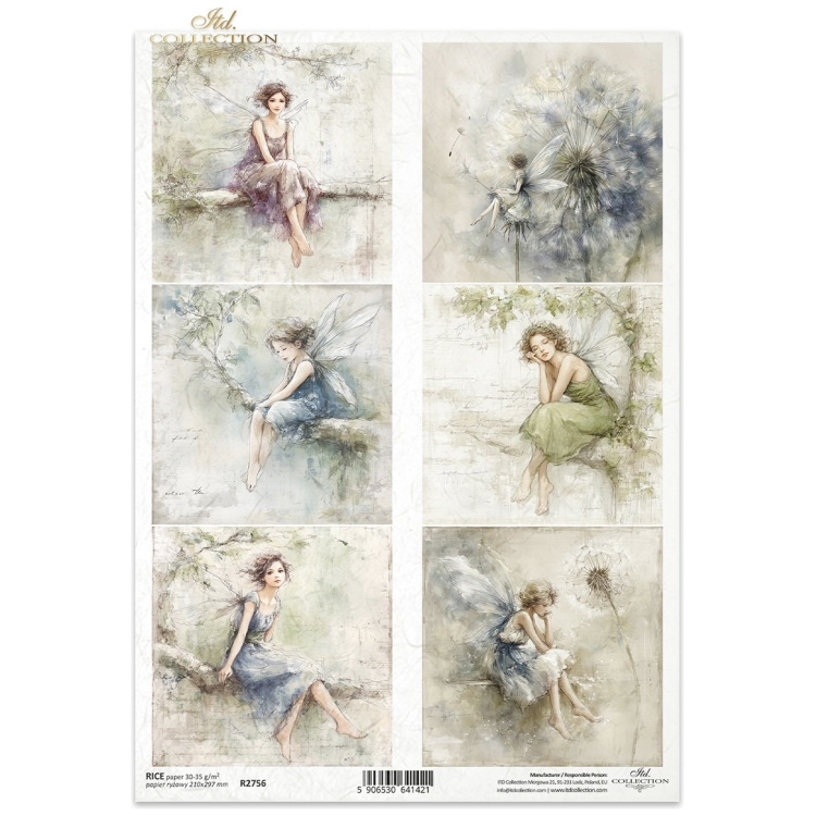 R2756 ITD COLLECTION ΝΤΕΚΟΥΠΆΖ ΡΙΖΌΧΑΡΤΟ A4 - R2756 - Εικόνα 1