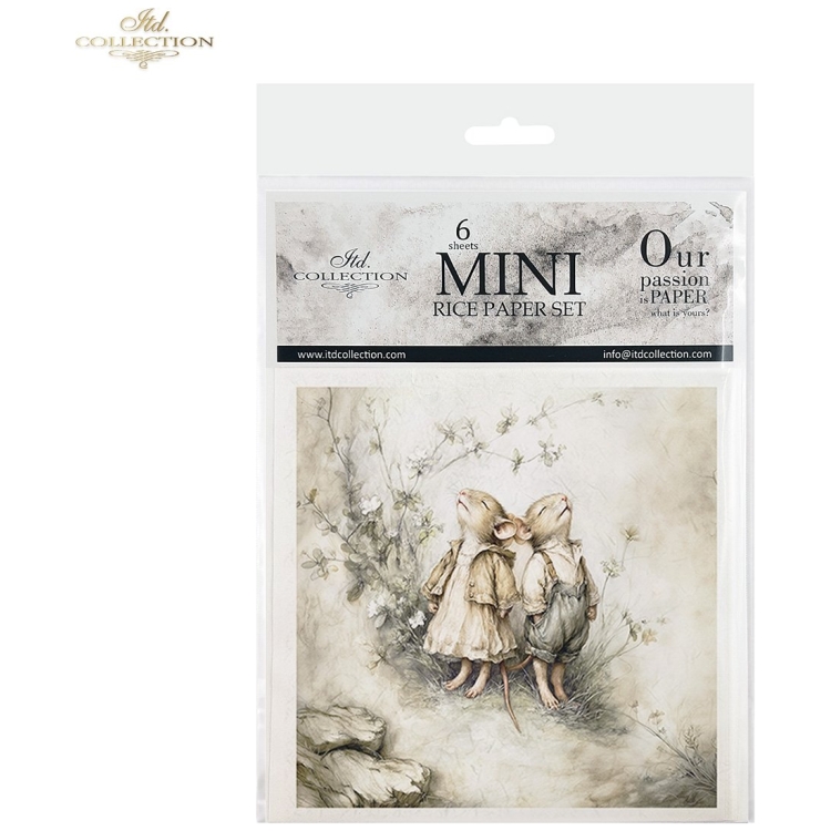 RSM236 1 ITD COLLECTION MINI ΡΙΖΟΧΑΡΤΟ K-CT 6ΤΜΧ 14.8X14.8CM - RSM236 - Εικόνα 1