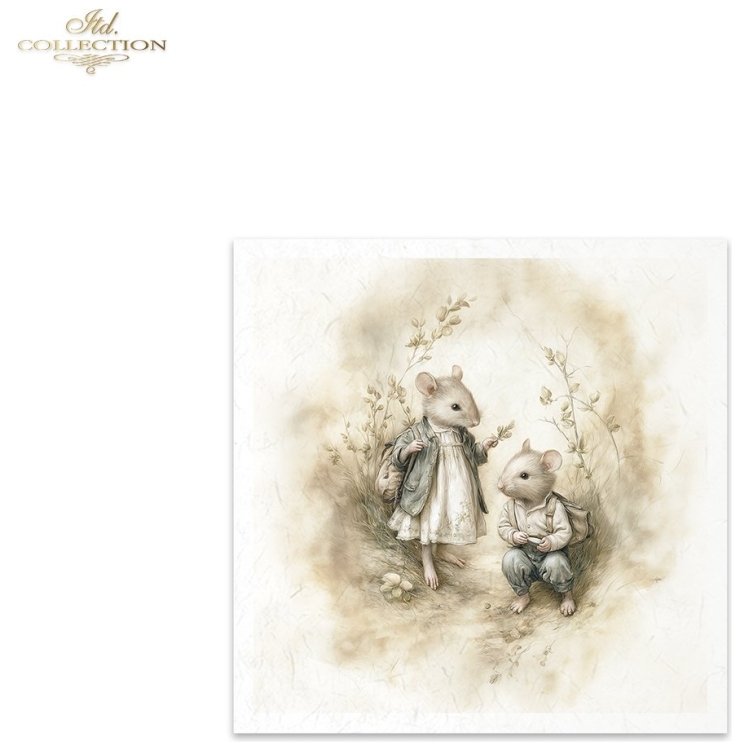 ITD COLLECTION MINI ΡΙΖΟΧΑΡΤΟ K-CT 6ΤΜΧ 14.8X14.8CM - RSM237 - Εικόνα 2