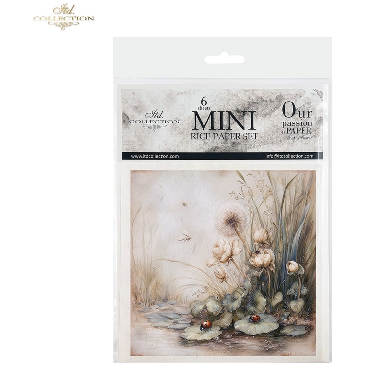 RSM239 1 ITD COLLECTION MINI ΡΙΖΟΧΑΡΤΟ K-CT 6ΤΜΧ 14.8X14.8CM - RSM239 - Εικόνα 1