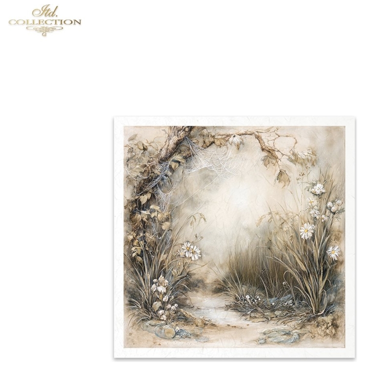 ITD COLLECTION MINI ΡΙΖΟΧΑΡΤΟ K-CT 6ΤΜΧ 14.8X14.8CM - RSM239 - Εικόνα 4
